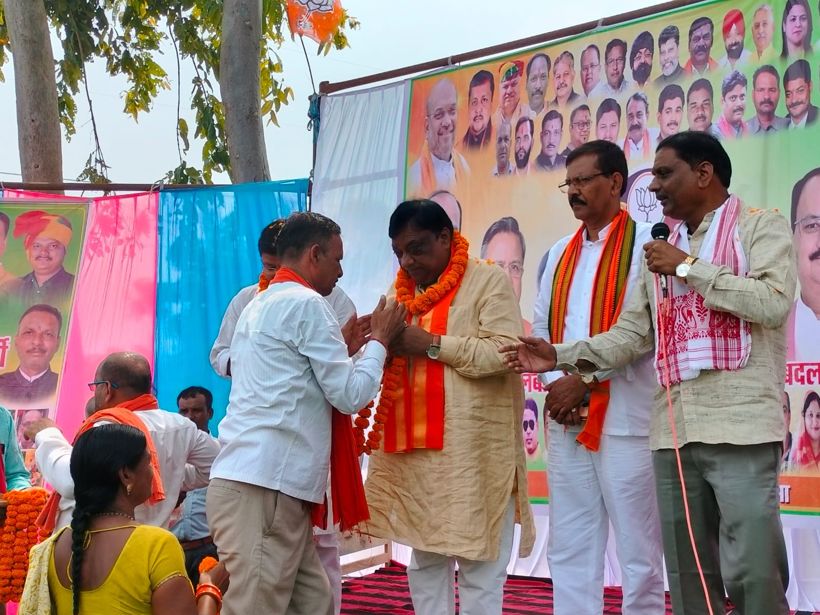 बेलतरा में परिवर्तन यात्रा का हुआ भव्य स्वागत ,केंद्रीय मंत्री मीनाक्षी लेखी रही उपस्थित ,युवा मोर्चा द्वारा निकाली गई भव्य बाइक रैली