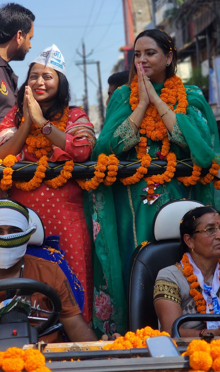 पंजाब विधायक डॉ‌ अमनदीप कौर ने बिलासपुर प्रत्याशी डॉ उज्वला के लिए चुनावी रैली कर किया चुनावी शंखनाद* विधायक बोलीं बिलासपुर बदलाव के लिए है तैयार मिल रहा भारी समर्थन