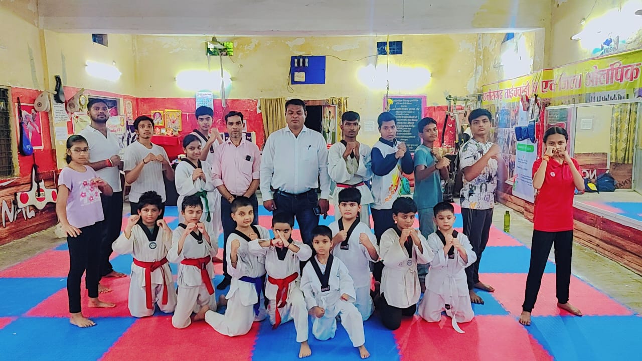 राष्ट्रीय ताइक्वांडो प्रतियोगिता 11 से इंदौर में बिलासपुर के 45 खिलाड़ी लेंगे हिस्सा
