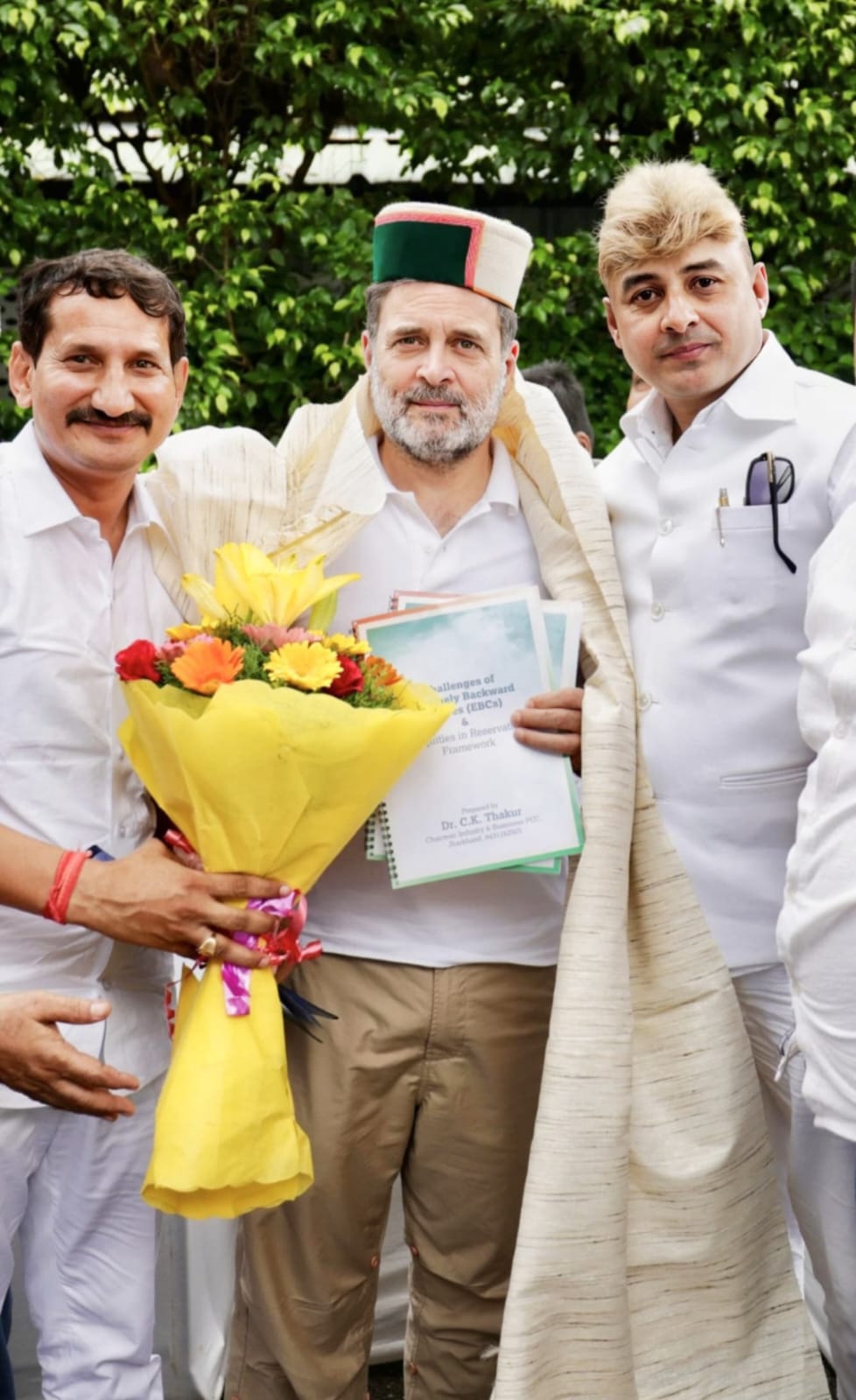 राहुल गांधी से त्रिलोक श्रीवास की लंबी मंत्रणा, (राहुल गांधी ने दिलाया भरोसा, सेन समाज को मिलेगा टिकट और संगठन में भी महत्वपूर्ण स्थान)