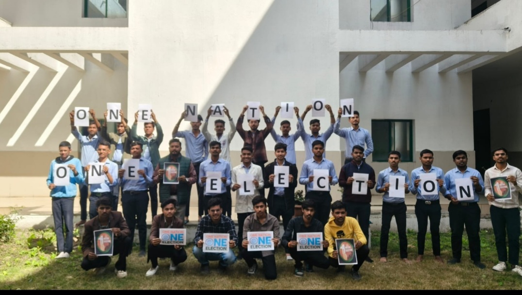 कोलंबिया कॉलेज ऑफ़ इंस्टीट्यूशंस में “वन नेशन, वन इलेक्शन” हस्ताक्षर अभियान संपन्न