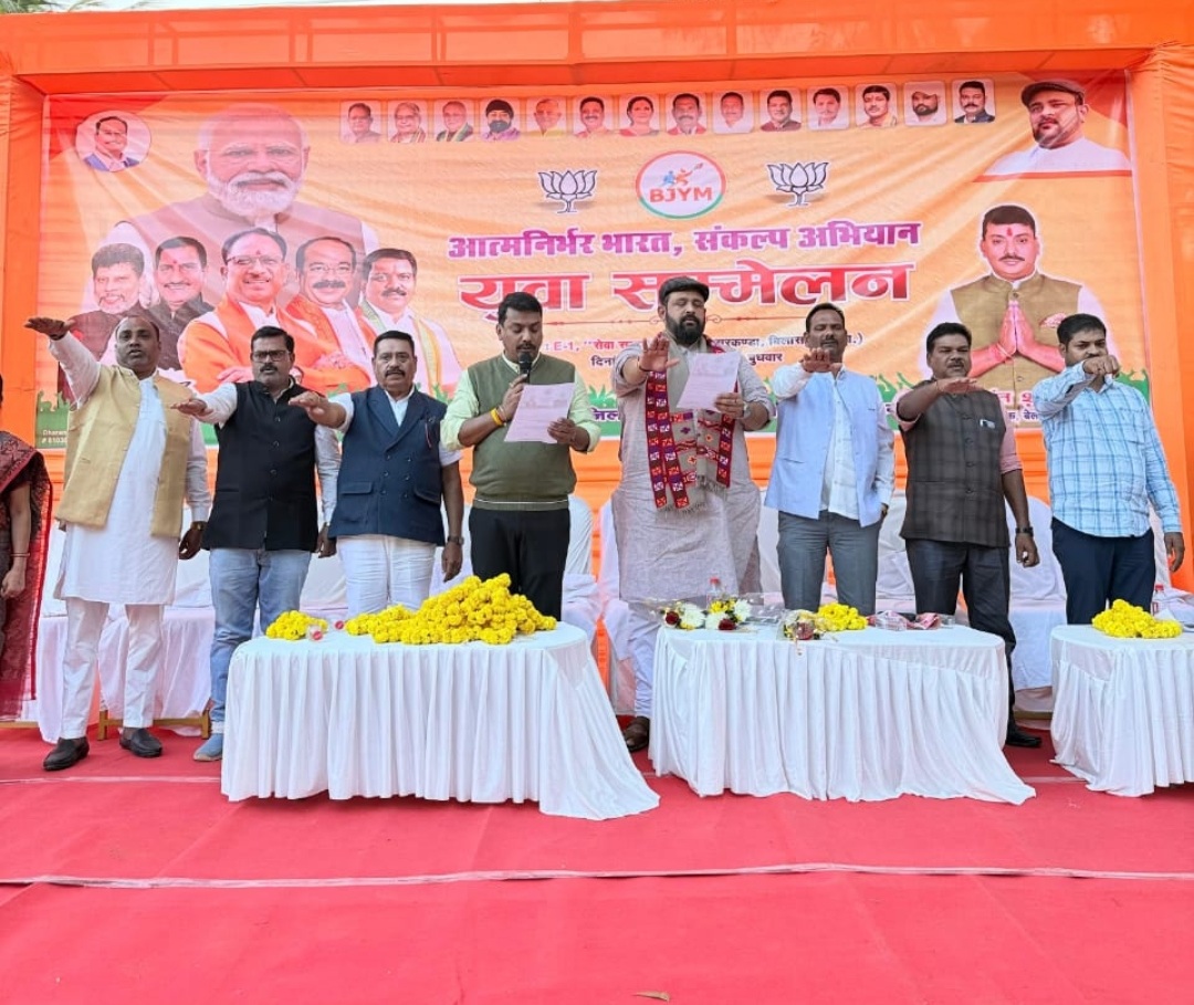 भारत को परम् वैभव के शिखर पर पहुचाना हमारा लक्ष्य-सुशांत शुक्ला