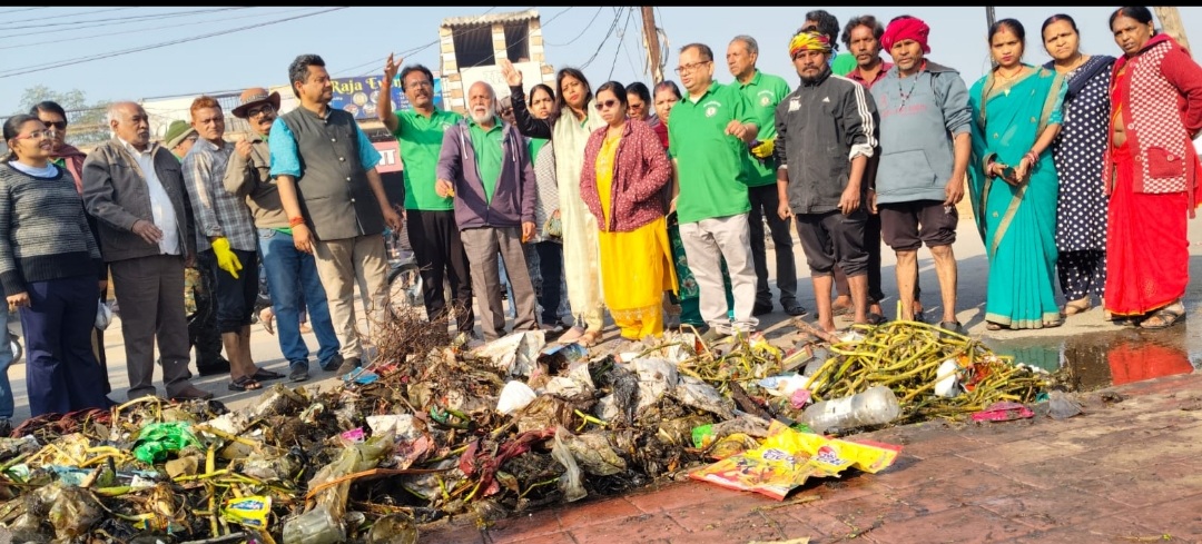 महाराजबंध तालाब में ग्रीन आर्मी की बड़ी पहल — जैसा कहा था, वैसा किया