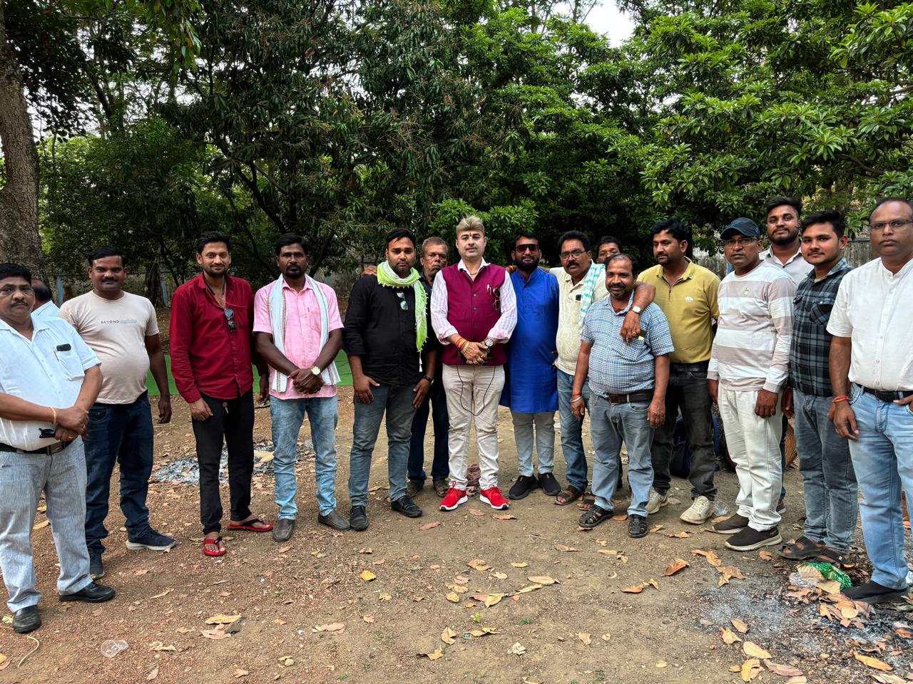 होली प्रेम और एकता का त्योहार – त्रिलोक चंद्र श्रीवास, (वरिष्ठ कांग्रेस नेता त्रिलोक चंद्र श्रीवास होली मिलन समारोह में हुए शामिल )