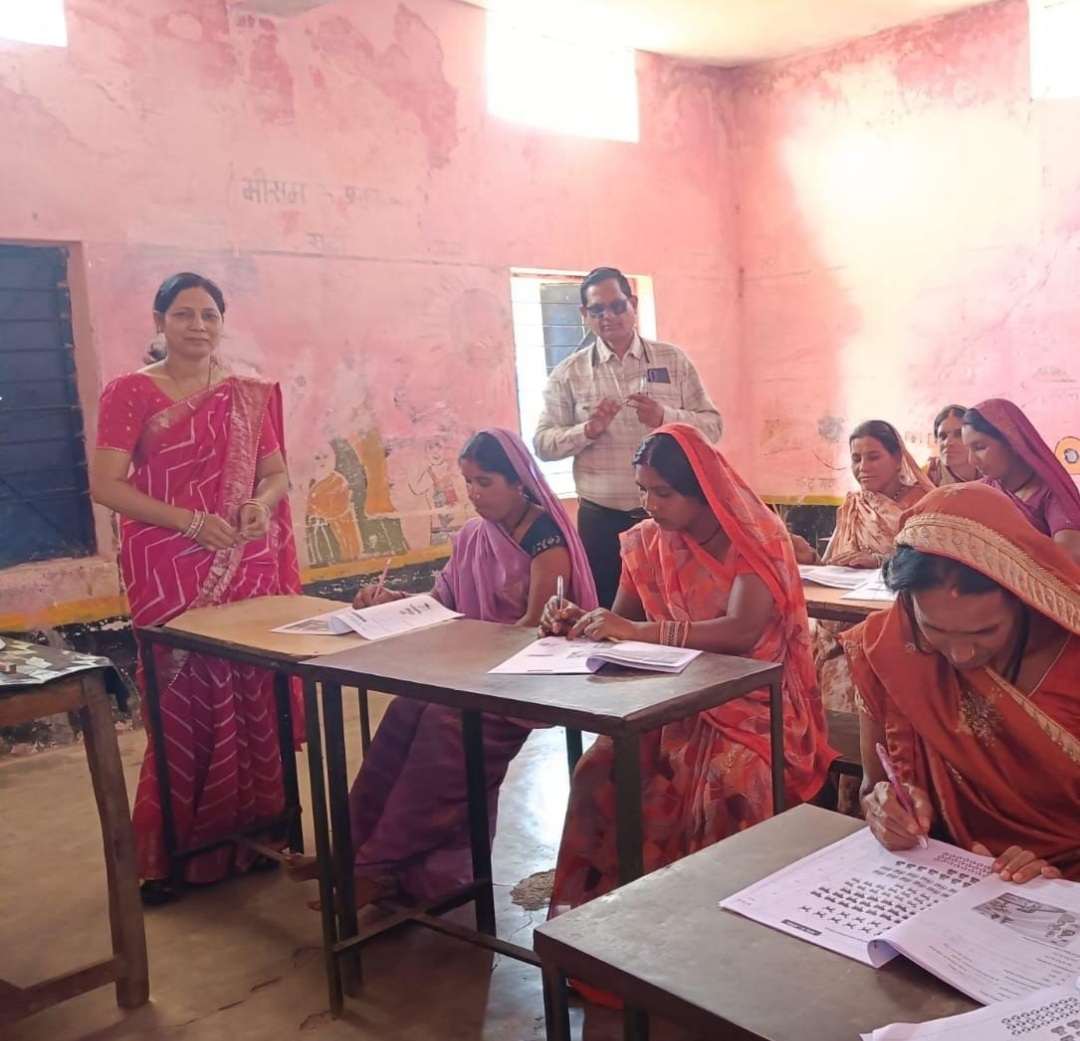 कोटा – देवरानी जेठानी सहित ननंद भाभी उल्लास राज्य व्यापी महापरीक्षाभियान आकलन परीक्षा में शामिल हुए