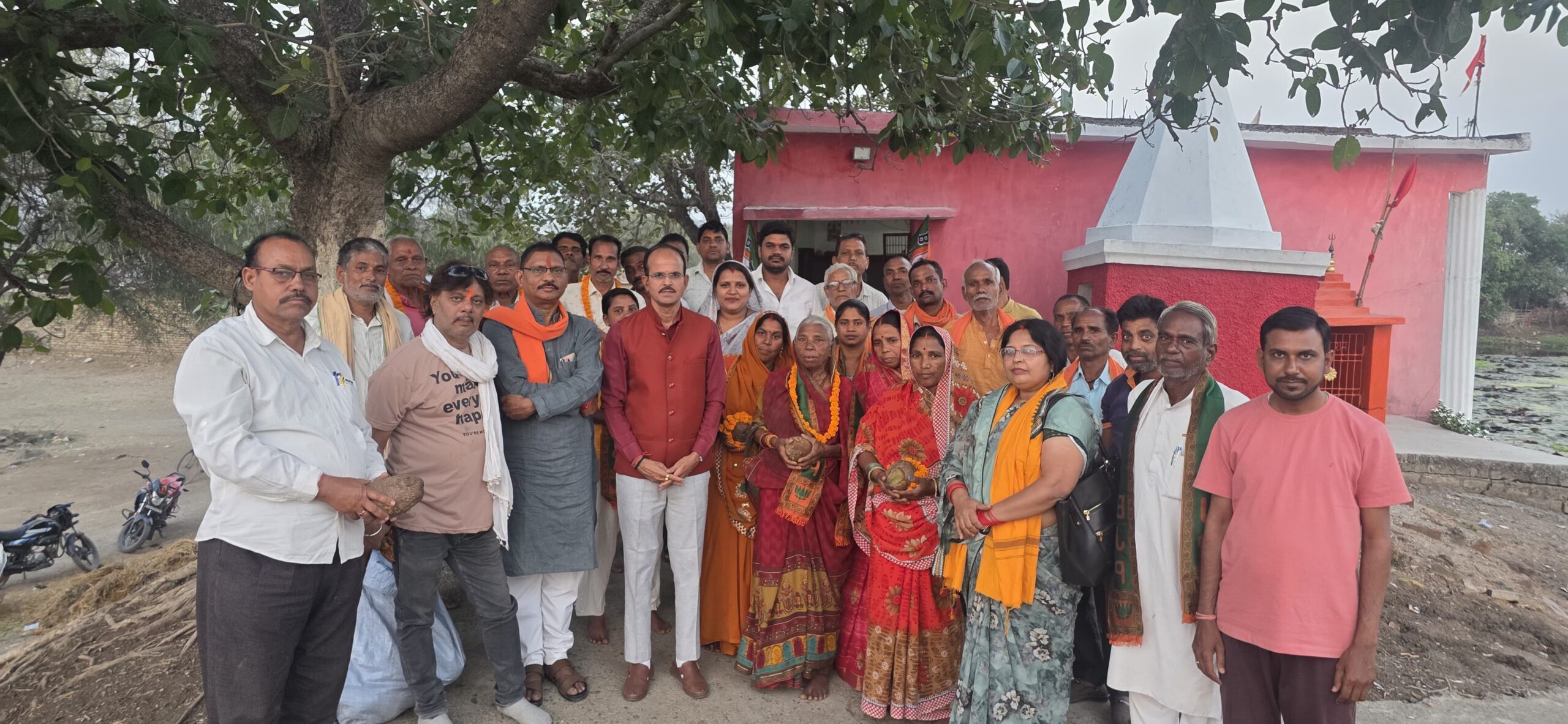 भाजपा के 47वें स्थापना दिवस पर भव्य आयोजन, अन्नदाताओं का सम्मान कर दिया सशक्त संदैश