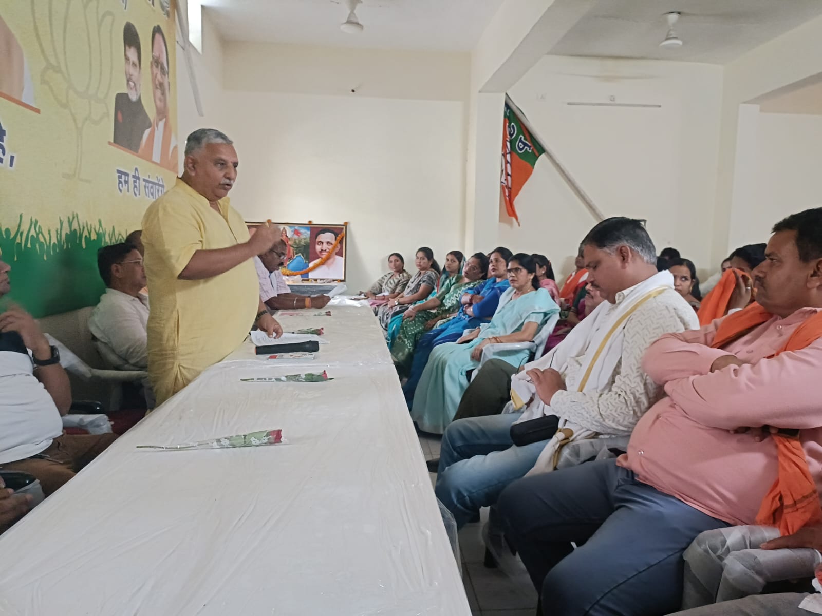 भाजपा जिला ग्रामीण कार्यशाला में किया गया दायित्वों संधारण, कार्यक्रमों को प्रभावी ढंग से जनता तक ले जाना हमारा लक्ष्य -राजा पांडे