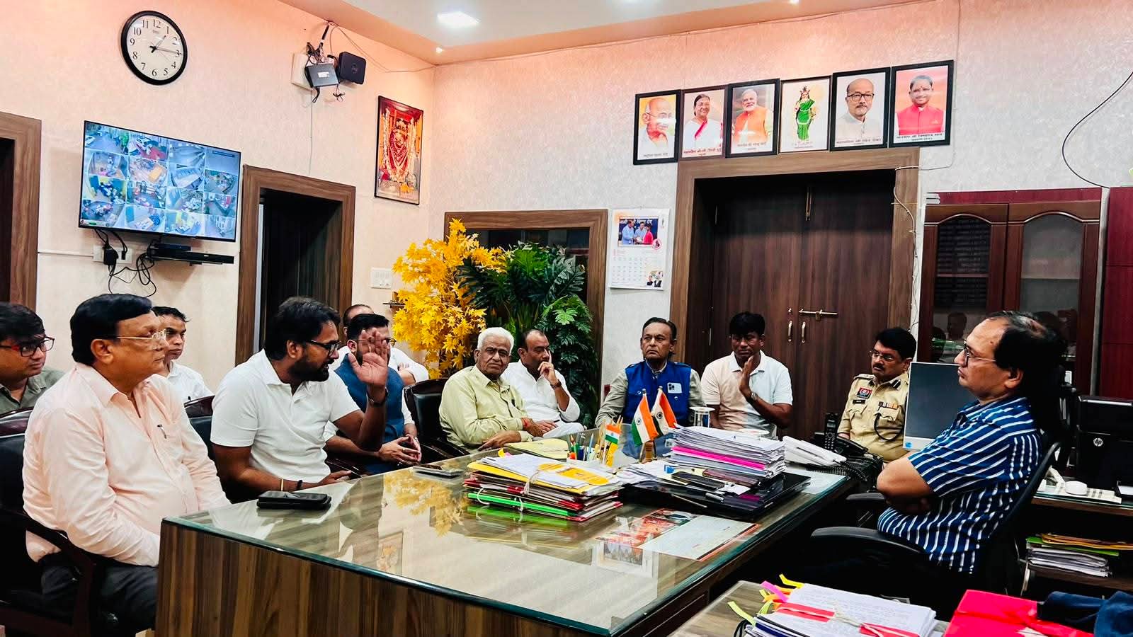 जिला प्रशासन की मध्यस्थता में अपोलो प्रबंधन और कांग्रेस प्रतिनिधिमंडल की महत्वपूर्ण बैठक