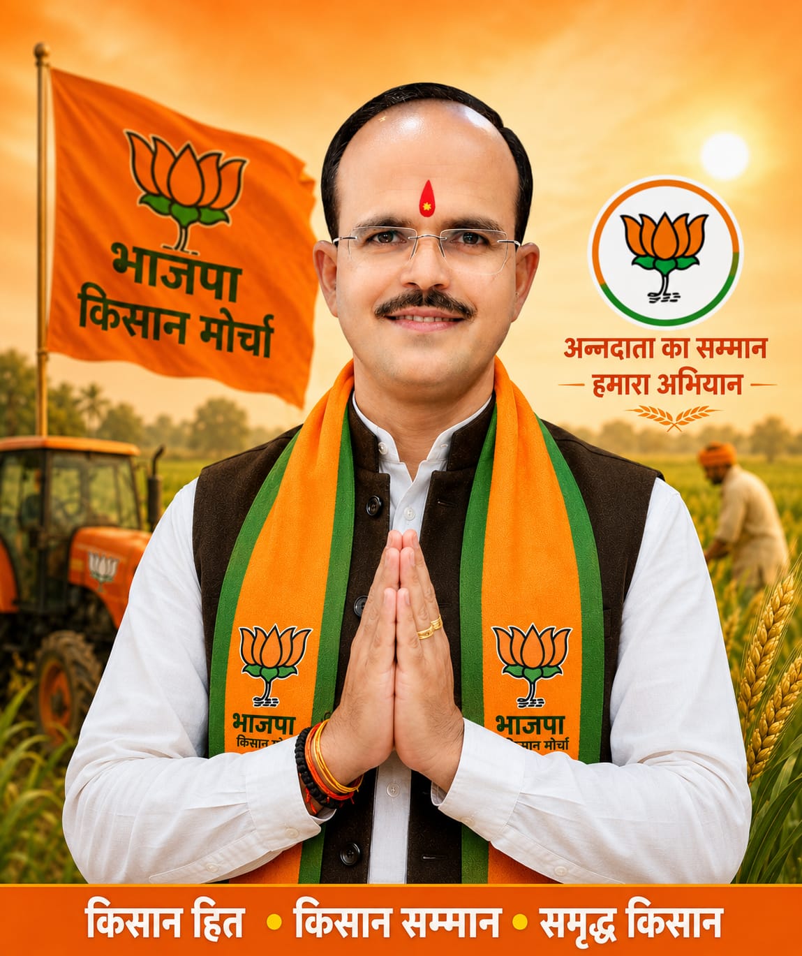 प्रधानमंत्री फसल बीमा योजना किसानों के लिए सुरcक्षा कवच, 14 अगस्त तक अवश्य कराएं फसल बीमा : दिनेश राजपूत